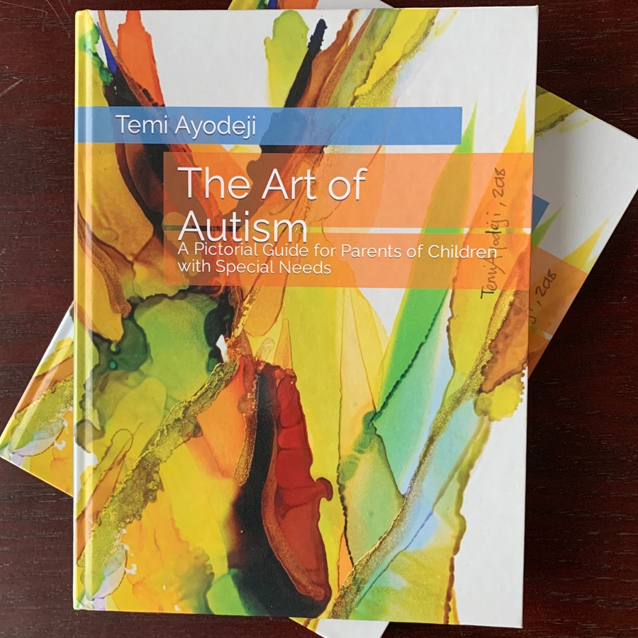 Image of my Amazon #1 Best-Seller, "The Art of Autism - A Pictorial Guide for Parents of Children with Needs." Available Hardcover, Paperback, & Ebook. Audio bk COMING SOON!